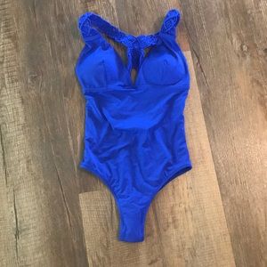 NWT BLUE ONE PIECE SWIM